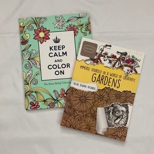 NEW Adult Coloring Books
